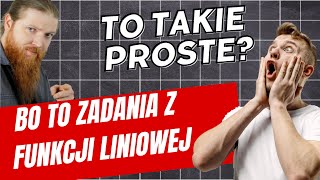 Funkcja liniowa podstawowe zadania LEKCJE Z FSOREM 39 [upl. by Jamnis424]