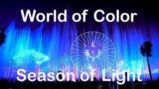 NEW 2017 World of Color  Season of Light Holiday Show at Disney California Adventure 4K [upl. by Critchfield]