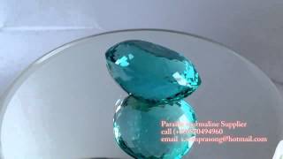 Top neon blue green Paraiba tourmaline gemstones [upl. by Garner]