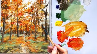 Acrylic Painting Tutorial Step by Step for Beginners [upl. by Haissi]