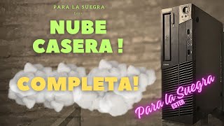 Creo una Nube para la Suegra con una PC Recertificada  CasaOS SERVER [upl. by Sesiom]