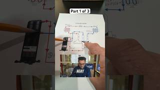 Part 1 of 3  Heat pump refrigeration cycle explained with 4 port reversing valve [upl. by Sculley]