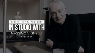 In Studio With Massimo Vignelli [upl. by Anilatsyrc]