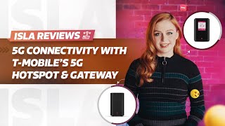 Get Up to Speed with TMobile’s 5G Hotspot amp Gateway [upl. by Annyl522]