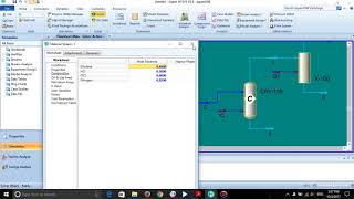 Ethyl Chloride Production Short Flowsheet [upl. by Yllim]