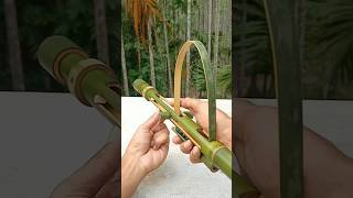 New bamboo Creation with Slingshots diy ideas bamboogun diyslingshot diyslingshot bamboo [upl. by Aicilec141]