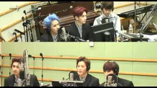 140529 VIXX friend line 2PM BTOB SHINee EXO SJ Ryeowook KTR [upl. by Goodman]