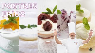 Los 5 postres FRÍOS del VERANO con Karlos Arguiñano  Cocina Abierta [upl. by Drake]