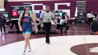 Usaw wrestling bay shore match 2 138lb [upl. by Sarilda]