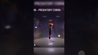 IMPOSSIBLE 😈😈  COBRA MP40  cobramp40 freefire mp40ff garenafreefire viralvideo [upl. by Eatnom476]