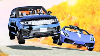 Epic Police Chases amp Crashes 70  BeamNG Drive  CRASHdriven [upl. by Aryahay925]