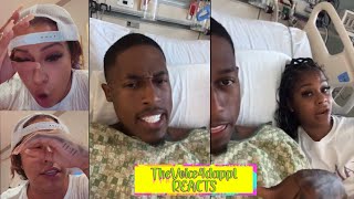 Carmen Responds To Corey amp his GF Going Off On Live 🤬 Corey Going off in the hospital [upl. by Euton]