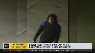 Police investigating burglary at Boost Mobile store in New Kensington [upl. by Siladnerb]