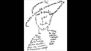 calligramme 22 dapollinaire [upl. by Trinetta]