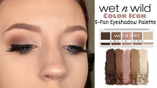 Wet N Wild Color Icon Walking On Eggshells Palette Review  Tutorial [upl. by Elinor]