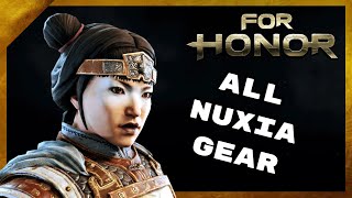 All Nuxia Gear Remastered  For Honor [upl. by Adnarrim]