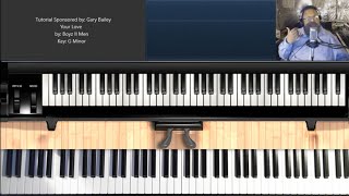 Your Love by Boyz II Men  Piano Tutorial [upl. by Amlez]