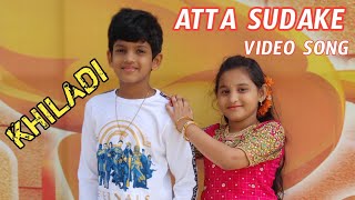 Atta Sudake Video Song HD  Khiladi Songs  Ravi Teja  Meenakshi Chaudhary  Ramesh Varma  DSP [upl. by Nonek461]