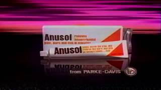 1987  Anusol Vintage TV Commercial anus cream HD [upl. by Ahcsropal]