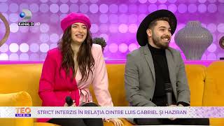 Teo Show 18012022  Luis Gabriel si Haziran vor deveni parinti Ce planuri au pentru viitor [upl. by Simmie859]