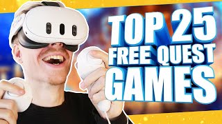 The BEST FREE Meta Quest 2 amp 3 Games That Save You MONEY [upl. by Casta]