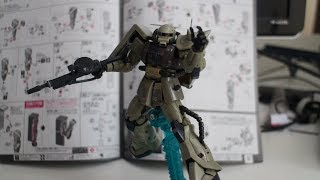 RG 1144 Zaku Minelayer Review [upl. by Kensell410]