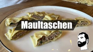 Frische schwäbische Maultaschen selber machen [upl. by Ecinahc857]