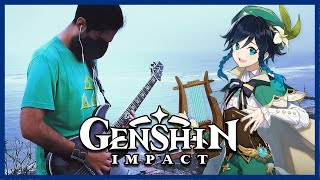 CAELESTINUM FINALE TERMINI 🎐  Genshin Impact Metal Cover ft LaceyJohnsonMusic [upl. by Esnahc]