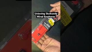 Unboxing Best Wired Earphones  Skullcandy Jib Mic S2DUYL676 shorts viral [upl. by Nylyram]