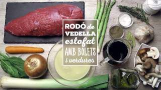 Recepta de rodó de vedella [upl. by Leboff]