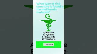 What Ring Structure is Found in Metformin  Fast Pharmacology Insight Metformin Pharmacology [upl. by Yrelle742]