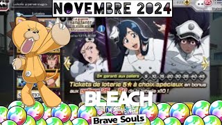 BLEACH BRAVE SOULS INVOCATIONS NOVEMBRE 2O24 [upl. by Anayek121]