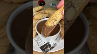 👩🏼‍🍳Recette 🥖Cantucci di Prato🇮🇹 asmr food recipe italy satisfying almond cookies eat [upl. by Affer]