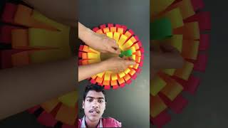 diy paperflowerwallhangingcraft papercraft wallhanging craft shortvideos fortnite foryou [upl. by Kip47]