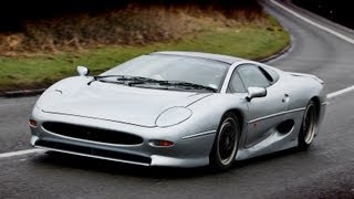 Jaguar XJ220  hero cars by autocarcouk [upl. by Zane551]