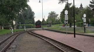 Lößnitzgrundbahn  Rangierfahrt Moritzburg [upl. by Atila]