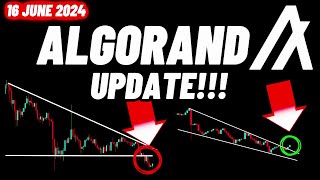 Algorand ALGO Crypto Coin Update  16 June 2024 [upl. by Lerraj]