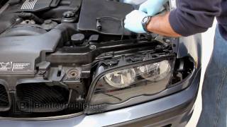 BMW 3 Series E46 19992005  Headlight Assembly amp Lens  DIY Repair [upl. by Corb]