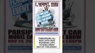 Nov 24 Parsippany NJ slot car show slotcars hotwheels tradeshows [upl. by Ecirtnuahs]