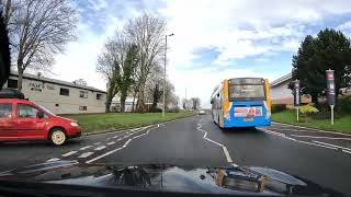 A Dash Cam Journey around Cwmbran February 2024 [upl. by Pettifer]