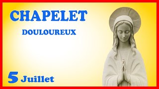 CHAPELET 🙏 Vendredi 5 Juillet  Mystères Douloureux [upl. by Dich]