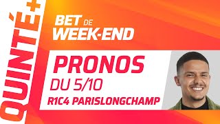 PRONOSTICS QUINTÉ DU 5 OCTOBRE 2024  Bet de WeekEnd [upl. by Ardnasxela74]