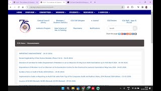 CA Exam Date Not Postponed May to June 2024  ICAI [upl. by Natye]