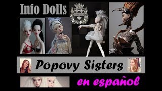 Popovy dolls dollmakers bjd porcelain resina abjd dolfie ooak [upl. by Enicul]