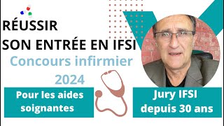 Lentretien du concours infirmier pour AS Les questions spécifiques aux aidessoignantes [upl. by Peedus]