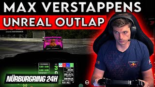 Max Verstappens UNREAL First Outlap  Nürburgring 24h iRacing [upl. by Foster]