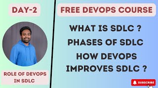 Day2  Improve SDLC with DevOps  Free DevOps Course  45 days  devopscourse 2023 learning [upl. by Assyli]