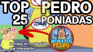 TOP 25 PEDROPONIADAS de PEDRO PONI  Teoríant muy seria de Peppa Pig [upl. by Llednohs]