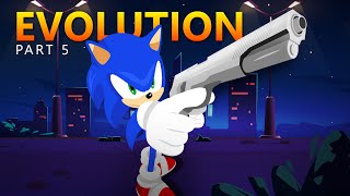 Evolution of Sonic the Hedgehog  Part 5 Guns in Sonic [upl. by Odnalro]