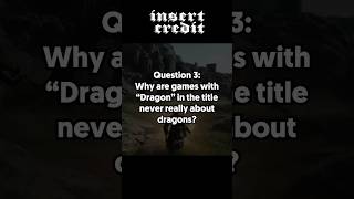 Why are games with quotDragonquot in the title never really about dragons podcast [upl. by Ramled]